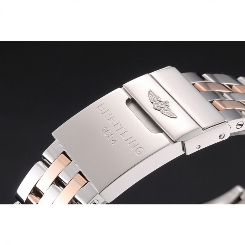 Swiss Breitling Certifie Stainless Steel Bezel White Dial 80288 Replica Watches